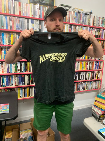 $5 Dark Gray Winnebago Man Logo Tee