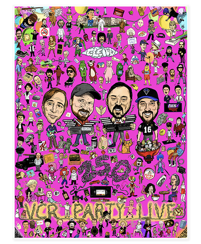 VCR Party Live! Poster