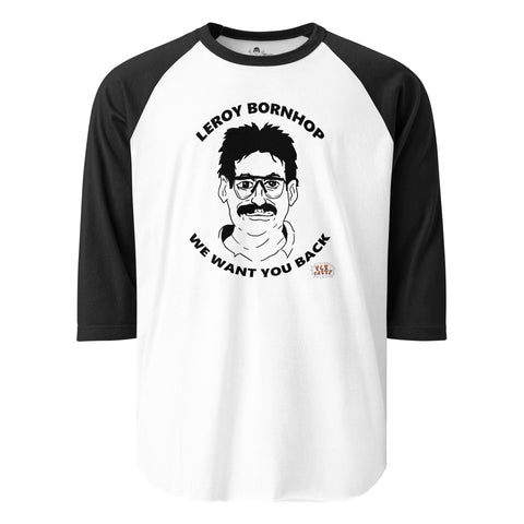 Leroy Bornhop We Want You Back Softball Tee