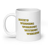 Rock's Winning Workout Without Weights Mug
