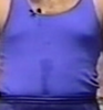 Rock's Winning Workout Tank Top With Sweat Stain