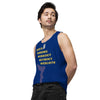 Rock's Winning Workout Tank Top With Sweat Stain